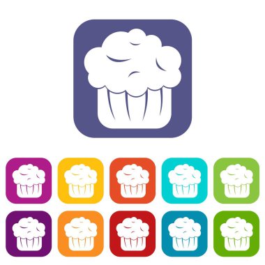 Cupcake Icons set