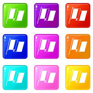 Fransa bayrağı 9 ayarla