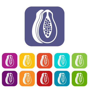 Papaya Icons set