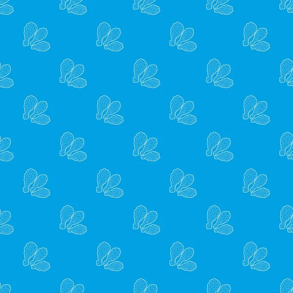 Uyluk desen vektör kesintisiz mavi