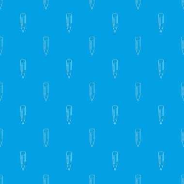 Kalıcı marker desen vektör kesintisiz mavi