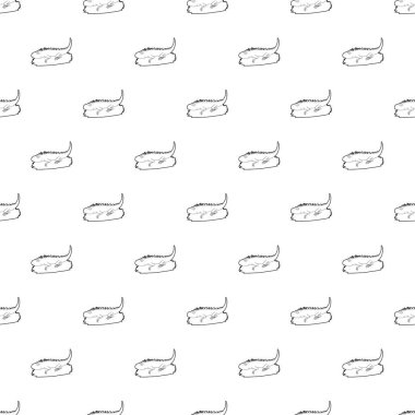 İguana simgesi, anahat stili