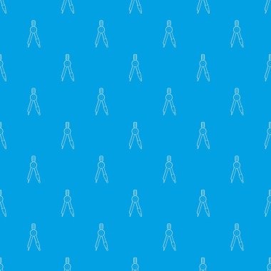 Pusula desen vektör kesintisiz mavi