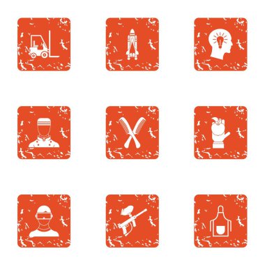 Ordu Tıp simgeler kümesi, grunge tarzı