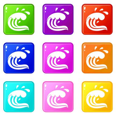 Su dalgası sıçrama 9 ayarla