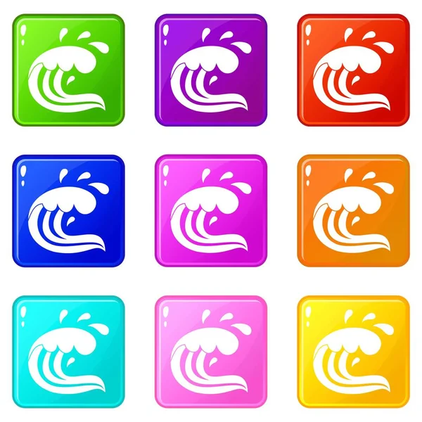 Su dalgası sıçrama 9 ayarla