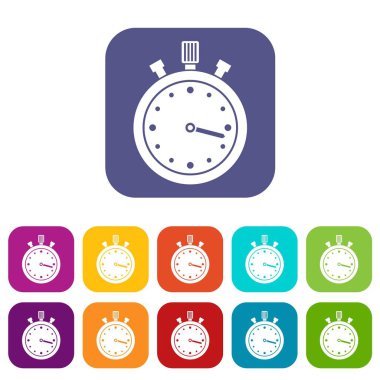 Kronometre Icons set