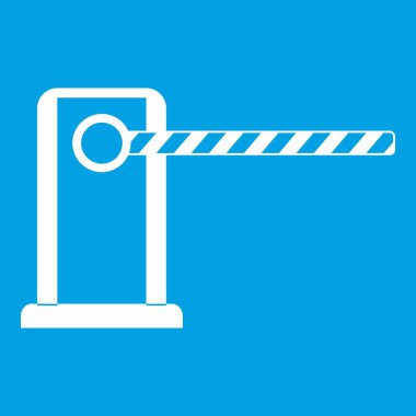 Park giriş simgesi beyaz