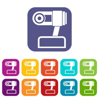 Webcam Icons set