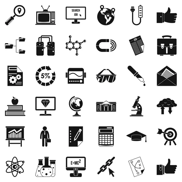 İş Analizi simgeler ayarla, tarzı çizgi film