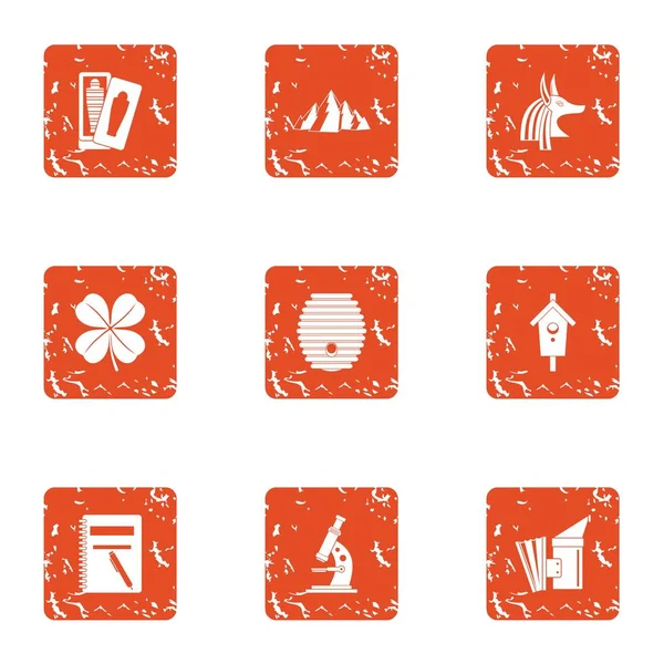 Bozulmamış simgeler kümesi, grunge tarzı