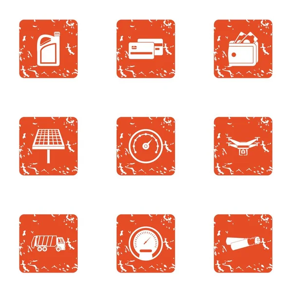 Hızlı art arda simgeler kümesi, grunge tarzı