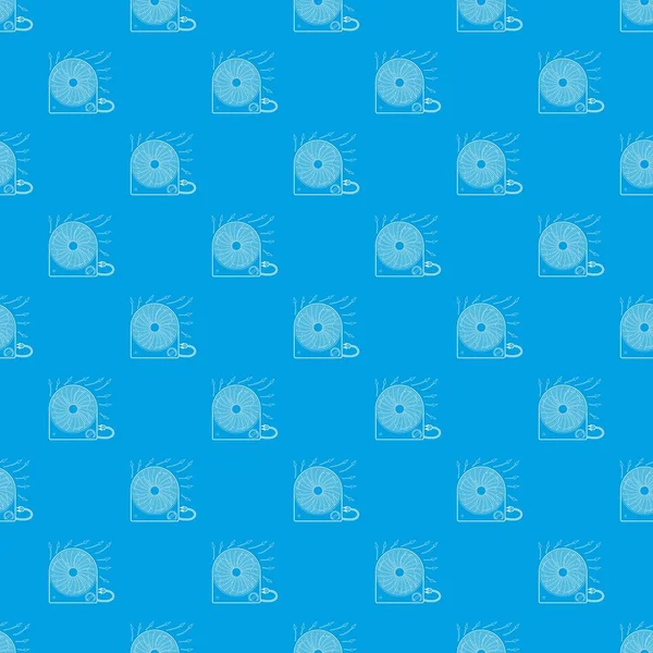 Fan Isıtıcı desen vektör kesintisiz mavi