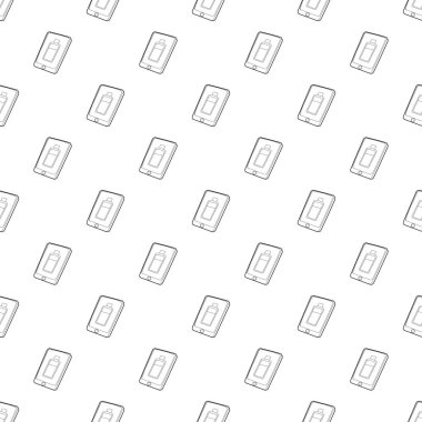 Pil simgesi, anahat stili şarj gadget