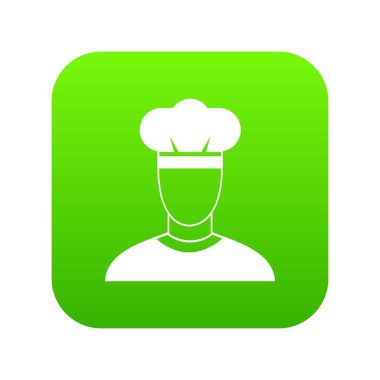 Dijital yeşil simge yemek