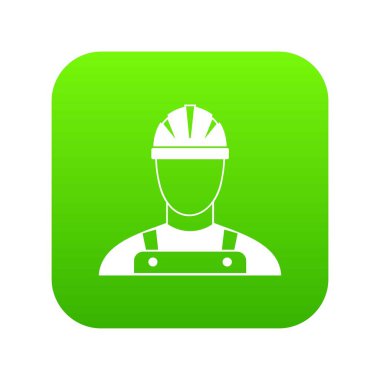 Oluşturucu simgesi dijital yeşil