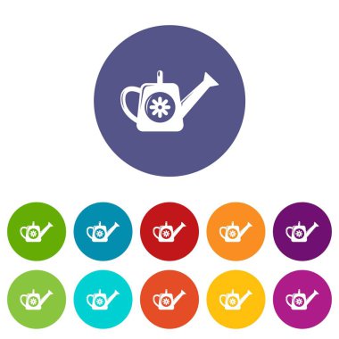 Sulama olabilir simgeler vektör renk ayarla