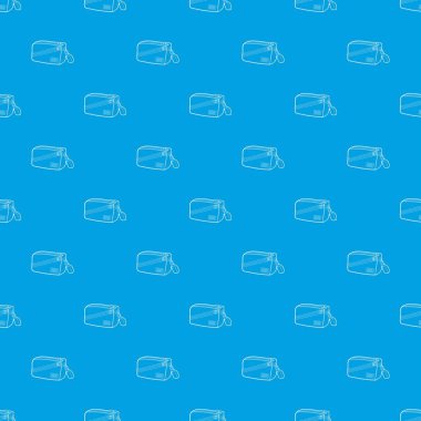 Bel çantası modeli vektör kesintisiz mavi