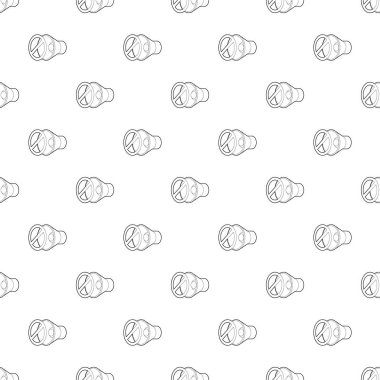 Hiçbir ses ve sessiz bir simge, anahat stili