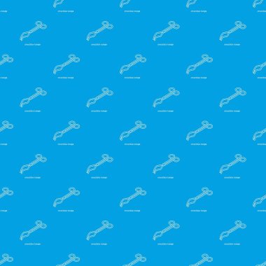 Pota tongpattern vektör kesintisiz mavi