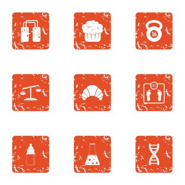 Vücut Kimya simgeler kümesi, grunge tarzı