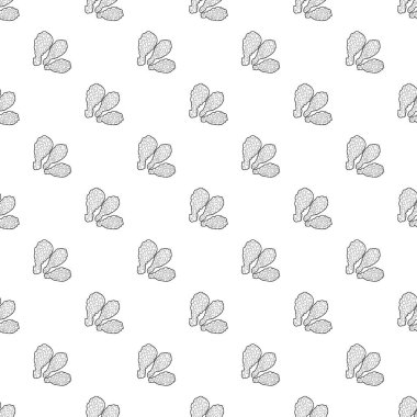 Uyluk simgesi, anahat stili