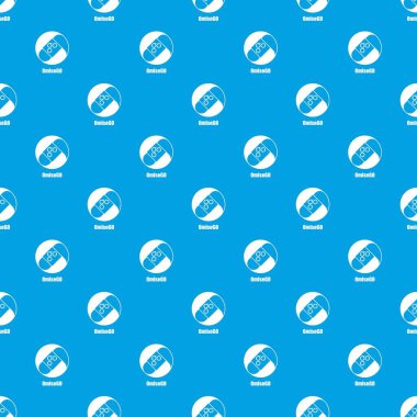 Omisego desen vektör kesintisiz mavi