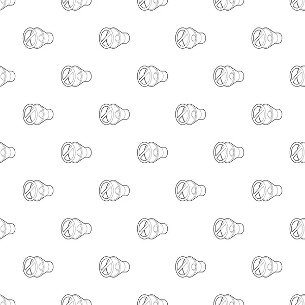 Hiçbir ses ve sessiz bir simge, anahat stili