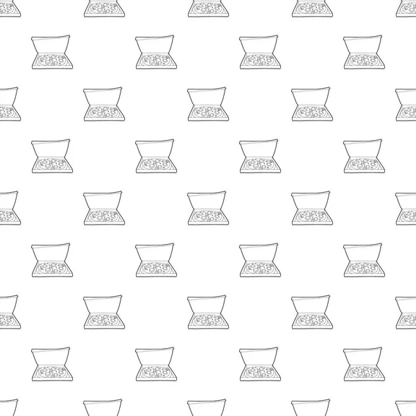 Pizza simgesi, anahat stili