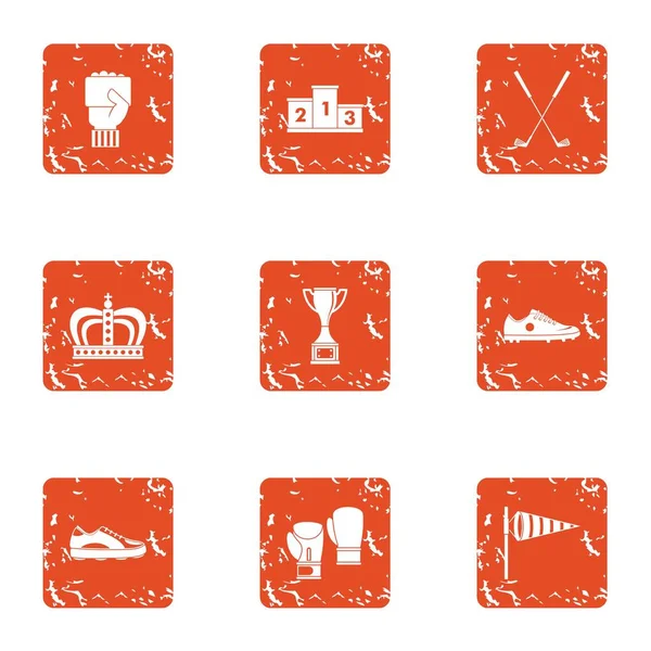 Tırmanış simgeler kümesi, grunge tarzı