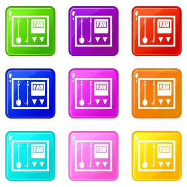 Yangın kalkan 9 ayarla