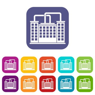 Icons set Bina bitki