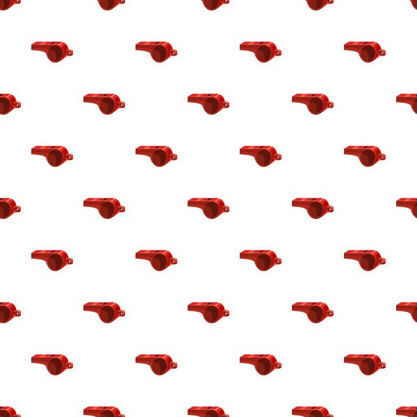 Red sport whistle pattern