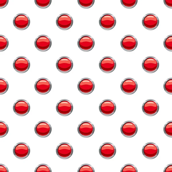 빨간 버튼 패턴 — 스톡 벡터