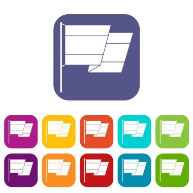 İspanya Icons set bayrağı