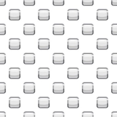 Beyaz kare düğme desen