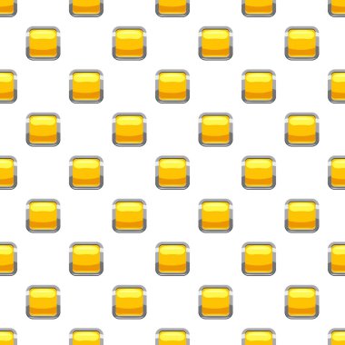 Sarı kare düğme desen