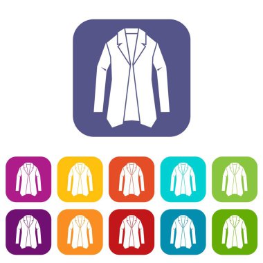 Ceket Icons set
