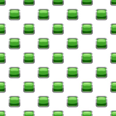 Işık yeşil kare düğme desen