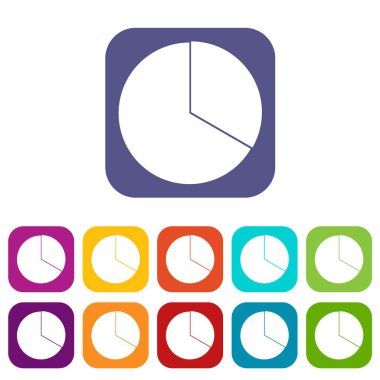 Daire grafiği Infographic Icons set