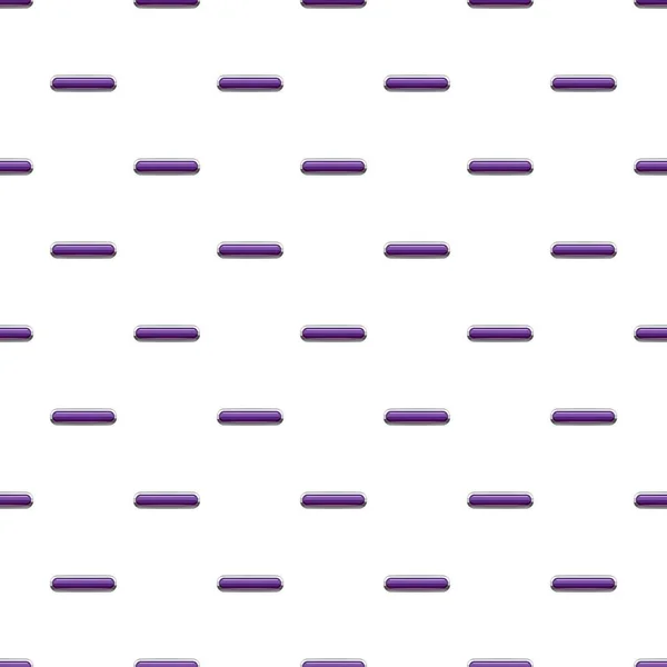 Violettes rechteckiges Knopfmuster — Stockvektor