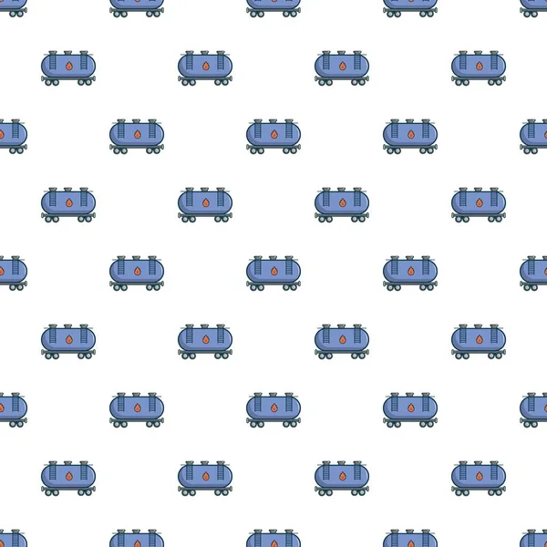 Benzin demiryolu tanker desen