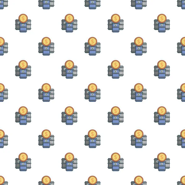 Dolar işareti deseni ile petrol varil