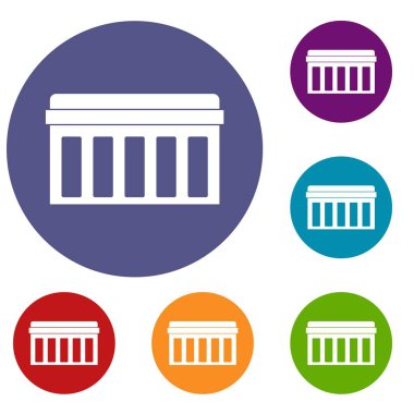 Devre kartı, teknoloji Icons set