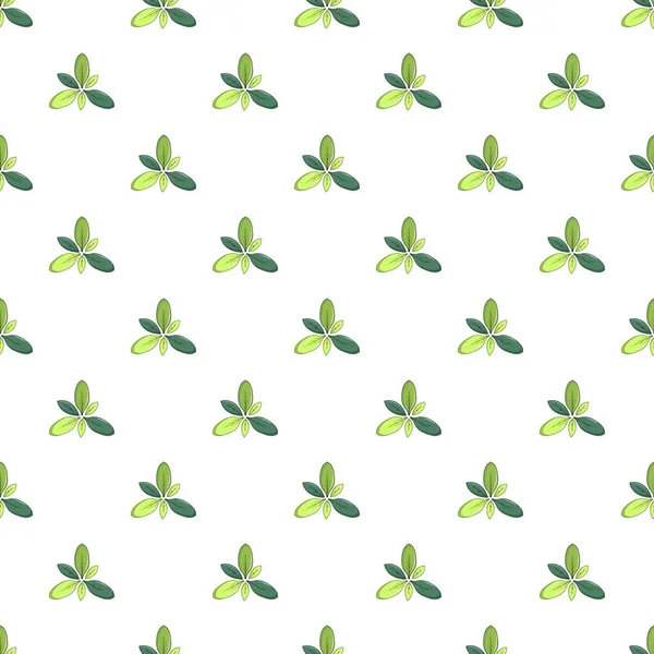 yeşil yapraklar desen