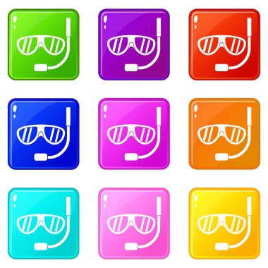 9 yüzme maskesi ayarlama