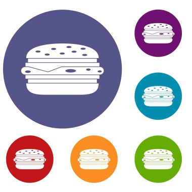 Burger Icons set