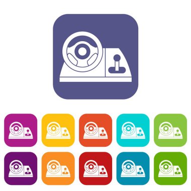 Bilgisayar direksiyon Icons set