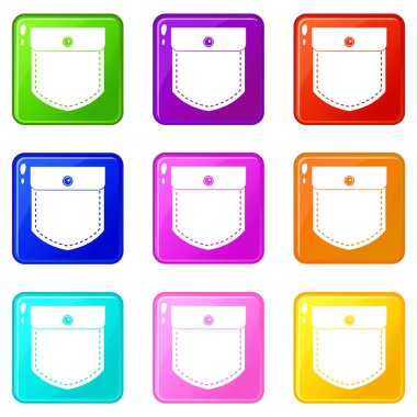 Siyah kot cep 9 ayarla