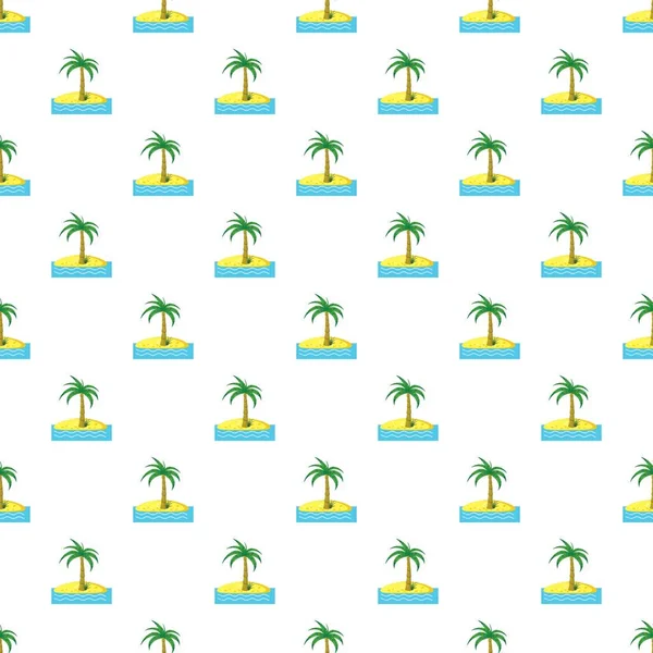 Patrón de palmera — Vector de stock